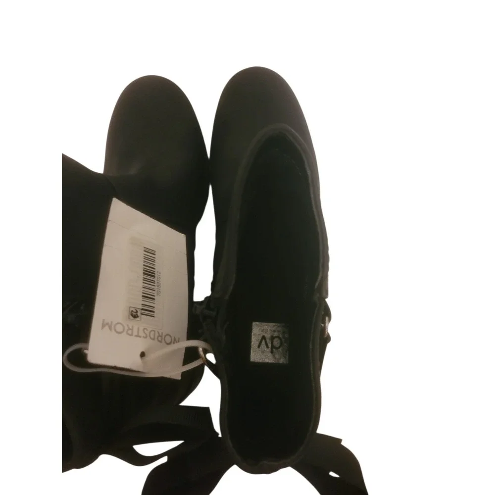 Cute Dolce Vita girls size‎ 5 Rollins black lace up combat style boots NWOB